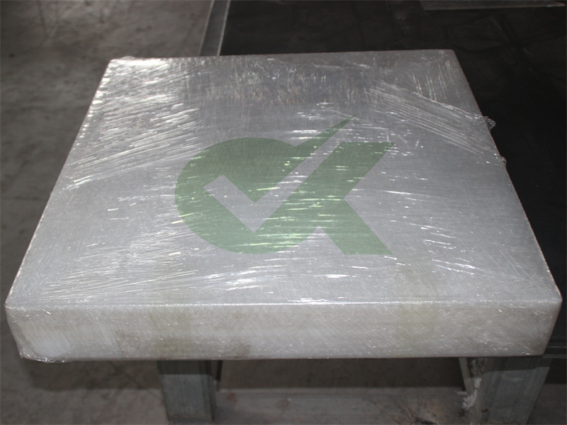 red rigid polyethylene sheet 1.5 inch application-HDPE 
