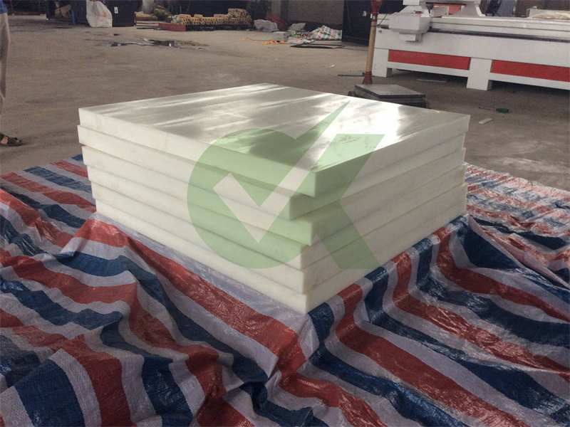 colored rigid polyethylene sheet 2 inch thick application