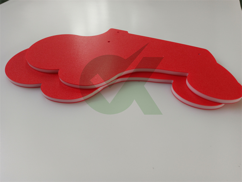 orange peel 10mm colorcore hdpe sheets manufacture