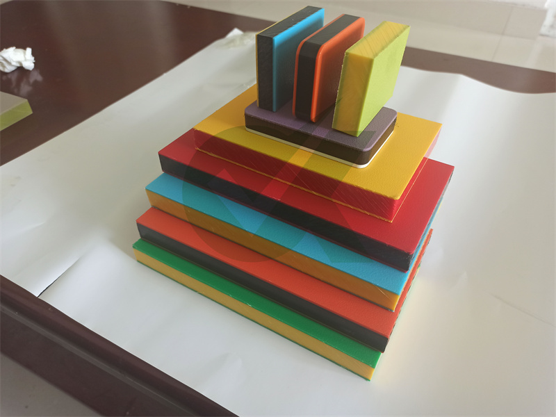 Polycarve Multi-Colored HDPE Sheets for  - OKAY Plastics