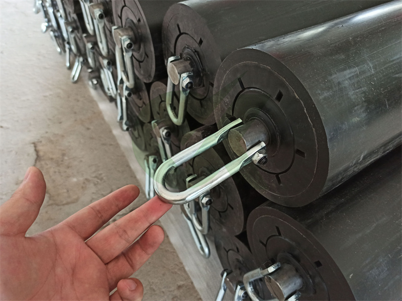 spiral trough roller for conveyor