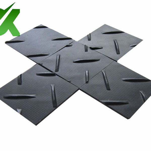Black Temporary Car Parking Mat Or Heavy-duty Uhmwpe Plastic Ground Road Mats