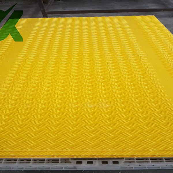 China 4×8 Pe Composite Temporary Road Ground Protection Mat